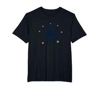 El Perro es mi compañero de Viaje con Huellas Dactilares de copiloto Camiseta, Hombre Tallas Grandes, Negro, 5X Alto