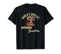 El Perro Salchicha más Genial del Mundo Grandma Weiner Dog Doxie Granddog Camiseta