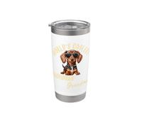 El perro salchicha más genial del mundo Grandma Weiner Dog Doxie Granddog Vaso térmico de acero inoxidable de doble pared