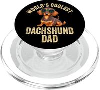 El Perro Salchicha más Guay del Mundo, papá, Divertido, Weiner Dog, Doxie Granddog PopSockets PopGrip para MagSafe