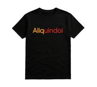 El Perro Sxnchxz Camiseta Aliquindoi Carnaval de Cádiz, Negro con Diseño Multicolor, Tallas S a 3XL (FR/ES, Letras, M, Regular, Regular)