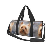 El Perro Yorkies más Lindo, Bolsa de Viaje de Gran Capacidad, Bolso Redondo, Bolsa de Viaje Deportiva, Bolsa de Mano, Bolsa de Fitness