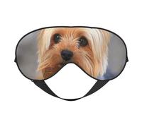 El perro Yorkies más lindo, Cubreojos completos Antifaz bloqueador de luz Antifaz para dormir Antifaz suave con los ojos vendados Noche