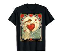 El Peso del Amor Vintage Art Nouveau Romance Camiseta