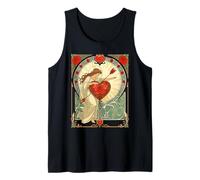El Peso del Amor Vintage Art Nouveau Romance Camiseta sin Mangas