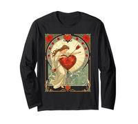 El Peso del Amor Vintage Art Nouveau Romance Manga Larga