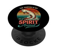 El pez Remo es mi Animal Espiritual Divertida Criatura Marina Salvaje PopSockets PopGrip Adhesivo