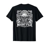 El Pico Sagrado del Monte Fuji eleva Las Olas japonesas Camiseta