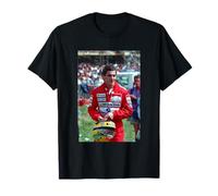 El piloto de Carreras Ayrton Senna en el GP de Gran Bretaña Silverstone 1989 Camiseta