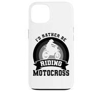 El piloto de Motocross Que Dice Trial en Moto Carcasa para iPhone 13
