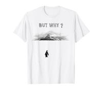 El pingüino se Dirige hacia Las montañas, Pero ¿por qué? Camiseta