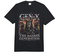 El Pirata de Gen X The Badass Generation Wolves Comfort Colors Adult Heavyweight T-Shirt