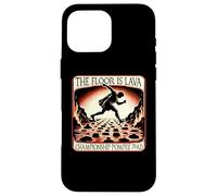 El Piso es Lava Pompeya Campeonato Carcasa para iPhone 16 Pro MAX