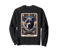 El Pitbull Tarot Card Dog Lover Pit-Bull Dog Dueño Sudadera