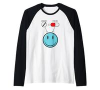 El Placebo es Medicina y Hace Feliz Camiseta Manga Raglan
