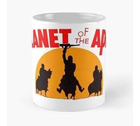 El Planeta De Los Simios Vintage Charlton Heston Tazas Cerámica Taza De Café Con Asa Taza Para Amigo Leche Cacao 330Ml