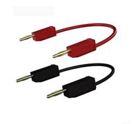 El plátano de los 2Mm conduce el alambre de cobre plateado oro 10A 600V para la medición eléctrica y los usos de la prueba del laboratorio