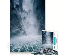 El Poder del Agua Rompecabezas para Adultos, 1000 Piezas, Juguete Que desafía la Mente, Pieza de colección de Arte de Corte nítido 38x26cm