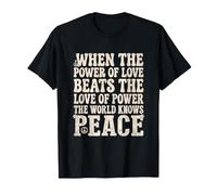 El Poder del Amor Proverbios para La Paz Camiseta