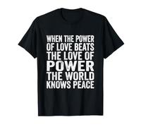 El Poder del Amor Victoria Proverbios para La Paz Camiseta