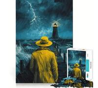 El Poder del Mar, Rompecabezas de 1000 Piezas para Adolescentes, Juguete para Ejercicio Mental, Tiempo de Enlace, Pieza de Colección de Arte con Corte de Precisión 38x26cm