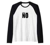 El Poder del no diseño Camiseta Manga Raglan