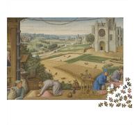 El Poder económico de la Iglesia Medieval 1000 Piezas Rompecabezas para Adultos para Amantes O Amigos Imposable 1000pcs (75x50cm)