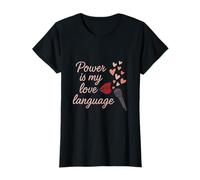El Poder es mi Amor Lenguaje Feminista Girl Power Design Camiseta