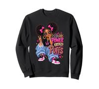 El Poder mágico de Black Girl está en My Puffs Afro Puff Sudadera