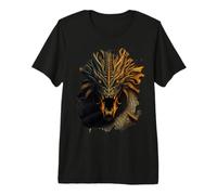 El poderoso dragón de fantasía Despierta Camiseta Premium