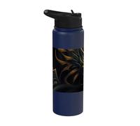 El poderoso dragón de fantasía despierta Stainless Steel Insulated Water Bottle