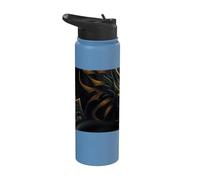 El poderoso dragón de fantasía despierta Stainless Steel Insulated Water Bottle