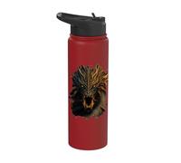 El poderoso dragón de fantasía despierta Stainless Steel Insulated Water Bottle