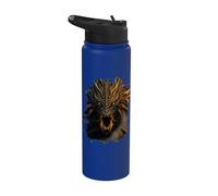 El poderoso dragón de fantasía despierta Stainless Steel Insulated Water Bottle
