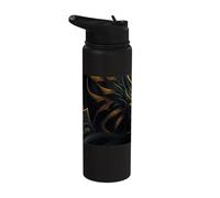 El poderoso dragón de fantasía despierta Stainless Steel Insulated Water Bottle