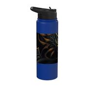 El poderoso dragón de fantasía despierta Stainless Steel Insulated Water Bottle