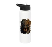 El poderoso dragón de fantasía despierta Stainless Steel Insulated Water Bottle