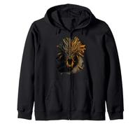 El poderoso dragón de fantasía Despierta Sudadera con Capucha