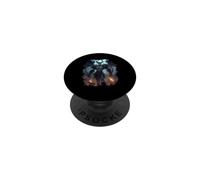 El poderoso Rey Demonio y su reinado de Oscuridad. PopSockets PopGrip Adhesivo