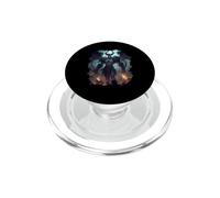 El poderoso Rey Demonio y su reinado de Oscuridad. PopSockets PopGrip para MagSafe