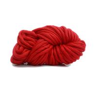 El poliéster mezcló el hilado grueso estupendo for los artes del ganchillo de la mano que hacían punto del brazo multicolores(Red)