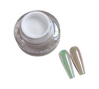 El polvo de uñas con efecto Auroras Lustrous mejora cualquier manicura con un espectro brillante de uñas en polvo brillante
