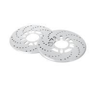 el polvo del disco de freno Protector 2 piezas de cubierta de disco de freno de tambor, cubierta decorativa de aluminio para disco de freno de rueda trasera de coche, a prueba de polvo(B)