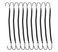 El Ponytail 20PCS agarra el pelo de las vendas de goma del sostenedor que labra, Gomas de Pelo con Gancho