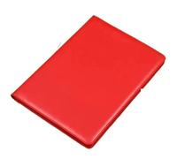 El portapapeles, Carpeta de documentos de cuero A4 Padfolio con portapapeles for oficina, multicolor(Red)