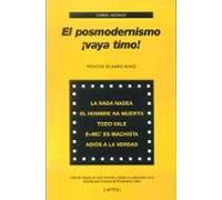 el posmodernismo ¡vaya timo!