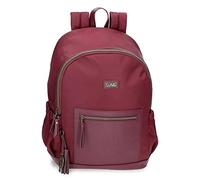 El Potro Lana Mochila para Portátil Adaptable a Carro 13,3" Rojo 30x40x15 cms Poliéster y PU