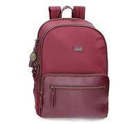 El Potro Lana Mochila para Portátil Adaptable a Carro 14" Rojo 30x40x11 cms Poliéster y PU