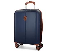 El Potro Ocuri Maleta de Cabina Azul 40x55x20 cms Rígida ABS Cierre TSA Integrado 37L 2,82 kgs 4 Ruedas Dobles Equipaje de Mano