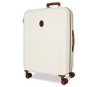 El Potro Ocuri Maleta Mediana Blanco, 49x70x28 cms, Rígido 4.14 kgs, Cierre TSA ABS 4.14 kgs, 81L, Extensible